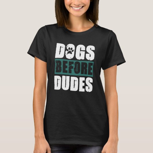犬とダデス Tシャツ (正面)
