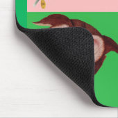 犬とドッグウッドの違い マウスパッド (コーナー)