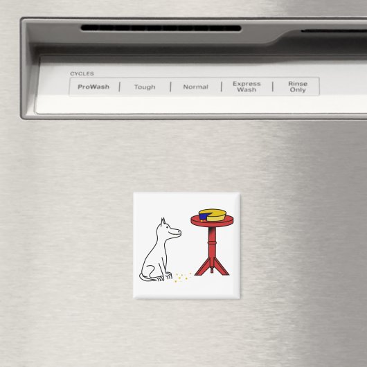 犬とパイ マグネット (インサイチュ (食洗機))