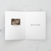 犬とペットの悔やみや弔慰オリジナルの歌札 カード (内部)