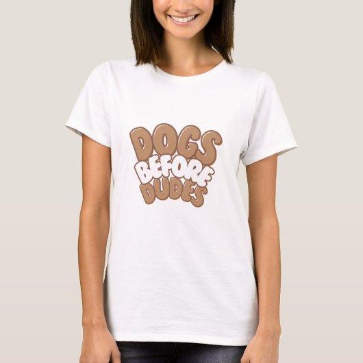 犬とペットの愛人Tシャツ Tシャツ (正面)