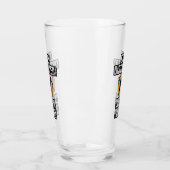 犬とホッケーに気を取られる タンブラーグラス (左)