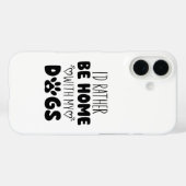 犬と一緒に家に帰りたい Case-Mate iPhoneケース (裏面 (横))