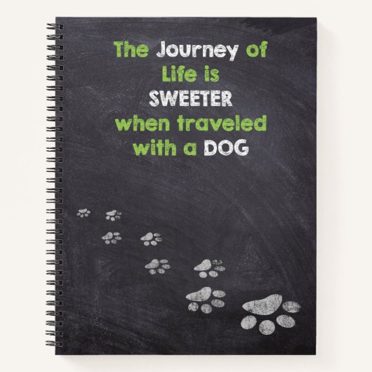 犬と一緒に旅する旅 ノートブック (正面)