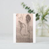 犬と人間の解剖学 ポストカード (スタンド正面)