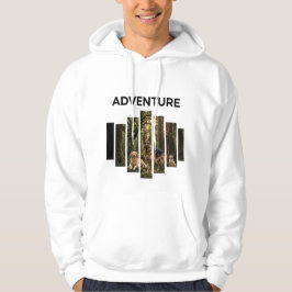 犬と冒険 森の屋外Tシャツ パーカ