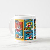 犬と可愛くて面白いハロウィーンマグ コーヒーマグカップ (正面左)