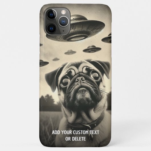犬と宇宙飛行士がUFOを愛するテーマギフト Case-Mate iPhoneケース (裏面)