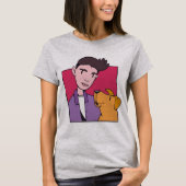 犬と少年 Tシャツ (正面)