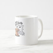 犬と幽霊がワインを飲む。クラシックTシャツ コーヒーマグカップ (正面右)