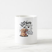 犬と幽霊がワインを飲む。クラシックTシャツ コーヒーマグカップ (中央)