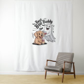 犬と幽霊がワインを飲む。クラシックTシャツ タペストリー (インサイチュ)