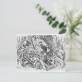 犬と戦うドン・キホーテ ポストカード (スタンド正面)