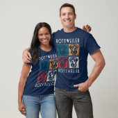 犬と戦う犬の友人ヴィンテージ Tシャツ (ユニセックス)