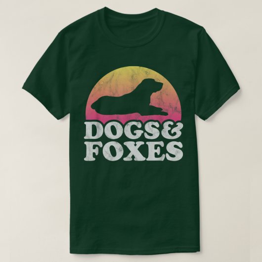 犬と敵メンズまたは女性の犬とfo tシャツ (デザイン正面)