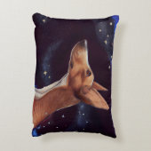 犬と星アートナイトスカイ アクセントクッション (裏面(縦))