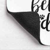 犬と暮らすのは犬の目的引用文 マウスパッド (コーナー)