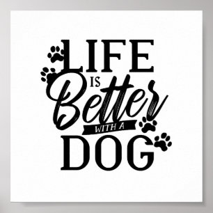 犬と暮らす方が良い ポスター