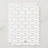 犬と木のペット愛好家のためのクリスマスフラットホリデーカード シーズンカード (裏面)