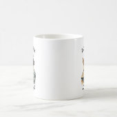 犬と本の愛好家コーヒーマグ コーヒーマグカップ (中央)