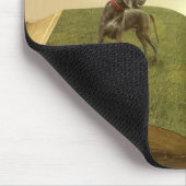 犬と本 マウスパッド (コーナー)