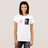 犬と猫が一人で冷蔵庫を探す|過去記事 Tシャツ (正面フル)