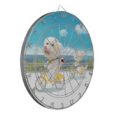 犬と猫のサイクリングby the sea ダーツボード (正面左)