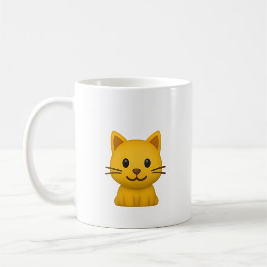 犬と猫のマグカップ コーヒーマグカップ (左)