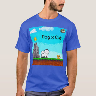 犬と猫の友達 Tシャツ