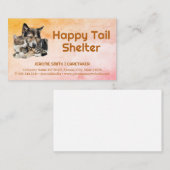 犬と猫の子ども 名刺 (正面/裏面)