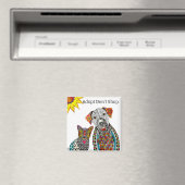 犬と猫の磁石を買わない マグネット (インサイチュ (食洗機))