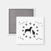 犬と猫の磁石 マグネット (正面/裏面)