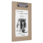 犬と猫の窓を見て、ペット悔やみや弔慰 クリップボード (右)