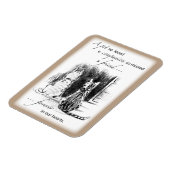 犬と猫の窓を見て、ペット悔やみや弔慰 マグネット (左側)