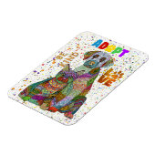 犬と猫の養子縁組と救出が優しい愛 マグネット (左側)