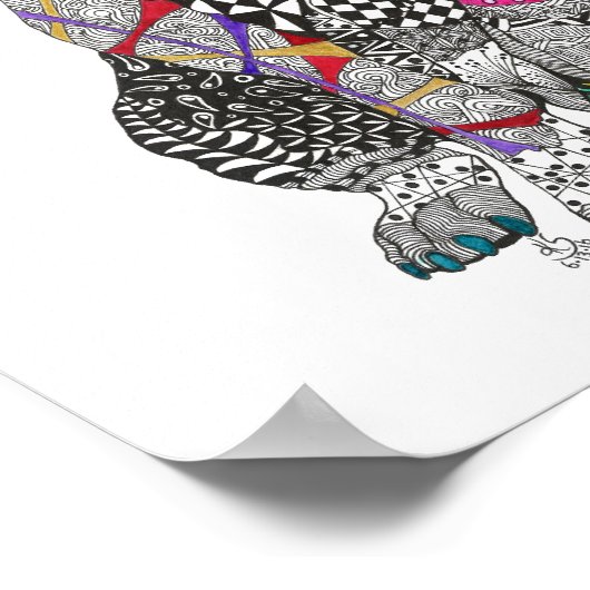 犬と猫ガーディアンエンジェルのポスター – 11"x14" ポスター (角)