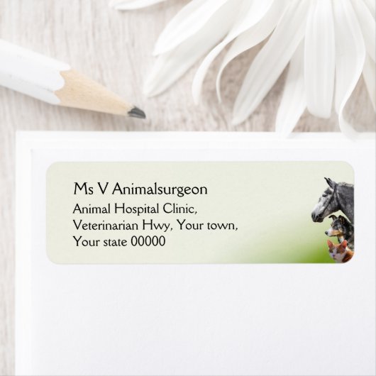 犬と猫獣医 ラベル (インサイチュ)