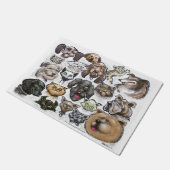 犬と猫 ドアマット (アングル)