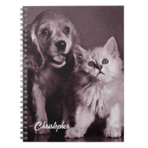 犬と猫，見上げパーソナライズされた