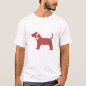 犬と猫 Tシャツ (正面)