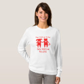 犬と猫 Tシャツ (正面フル)