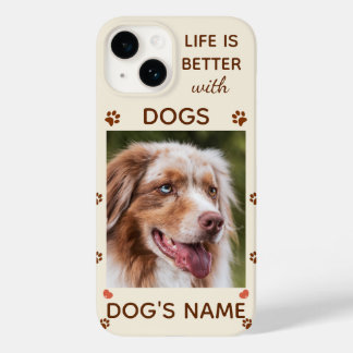犬と生活が良い – カスタムPet Phone Case Case-Mate iPhone 14ケース