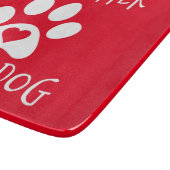 犬と生活が良い – 愛犬家 カッティングボード (角)