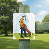 犬と男 ポスター