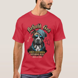 犬と神様の女の子ギフト Tシャツ