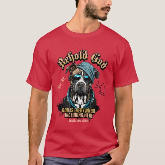 犬と神様の女の子ギフト Tシャツ (正面)