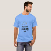 犬と私の男の子 Tシャツ (正面フル)