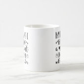 犬と私は少し時間がある コーヒーマグカップ (中央)