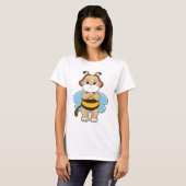 犬と蜂 Tシャツ (正面フル)