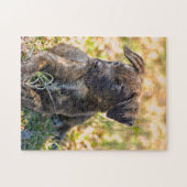 犬と野生のタマネギをブランドル ジグソーパズル (横)